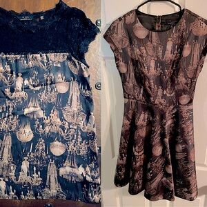 Ted Baker Bundle: Chandelier Skater Dress And Cha… - image 1